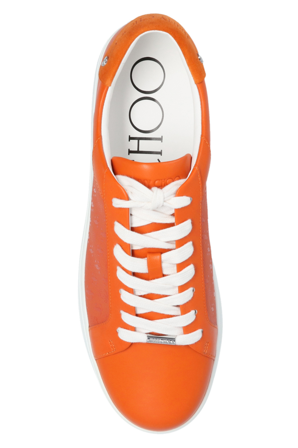 Orange 2025 wedge sneakers